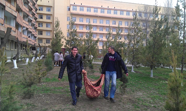 Благотворительный хашар к празднованию Навруза