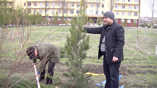 Благотворительный хашар к празднованию Навруза