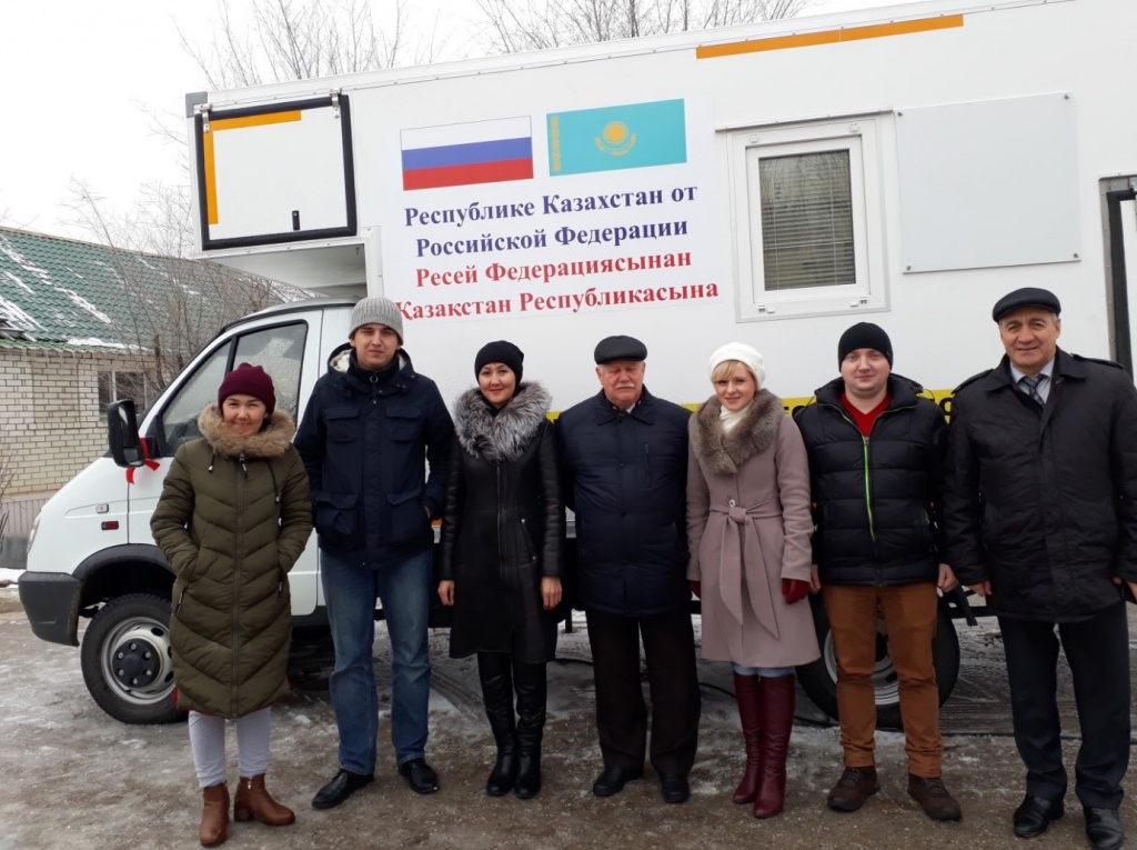 О передаче мобильных лабораторий в дар Казахстану и Узбекистану