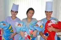 В Фергане родилась четверня