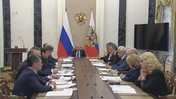Министр Вероника Скворцова доложила о ходе вакцинации в Российской Федерации на совещании с членами Правительства