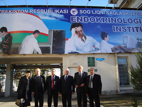 Визит украинских ученых