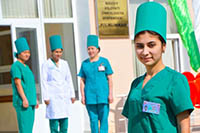 Новое здание медицинского учреждения