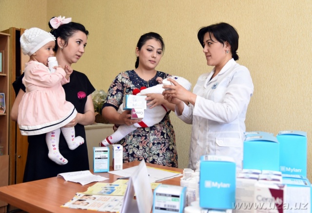 Медицинский осмотр в махалле