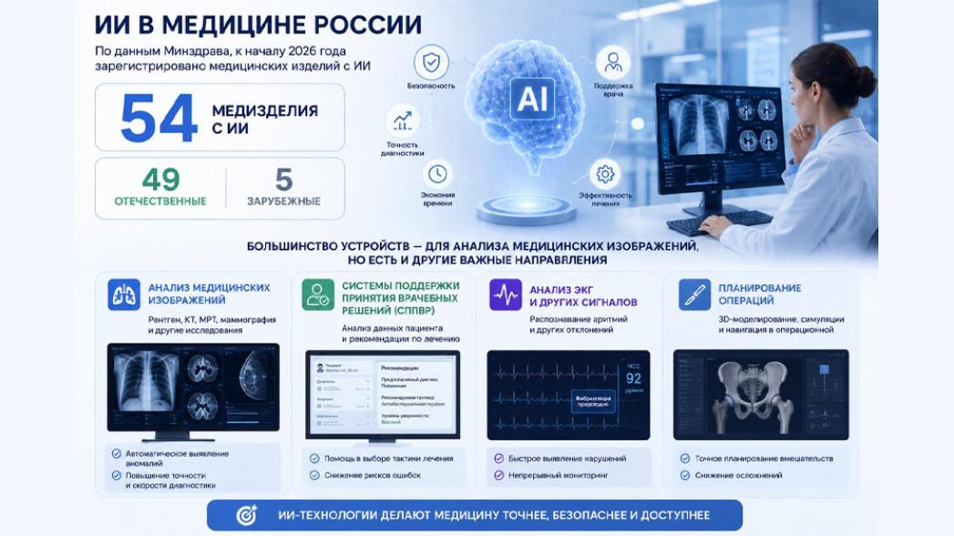 ИИ в Российской медицине: от пилотов к национальной стратегии
