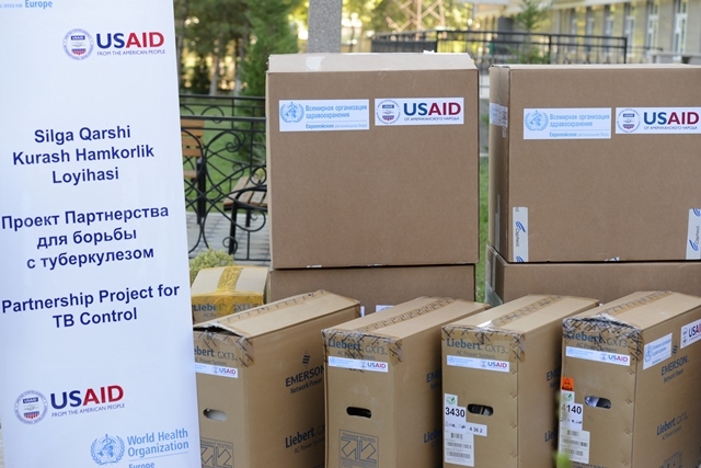 USAID предоставило оборудование для диагностики туберкулеза