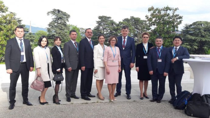 Казахстан принимает участие в 71-ой Всемирной ассамблеи здравоохранения в г. Женева Казахстан принимает участие в 71-ой Всемирной ассамблеи здравоохранения в г. Женева