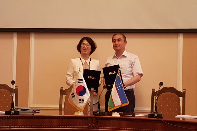 KOICA инновацион тиббиёт марказини ташкил этишга кўмаклашади