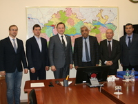 Адель Вафин встретился с делегацией Узбекистана