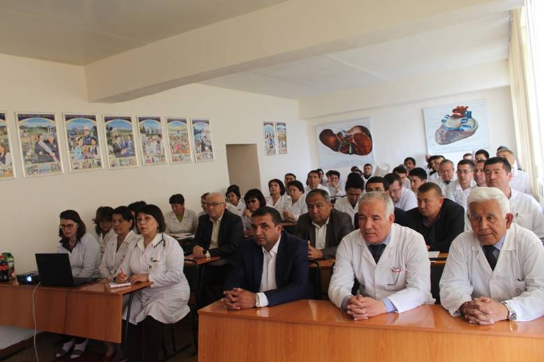 Визит Рабочей группы МЗ РУз в СамМИ Визит Рабочей группы МЗ РУз в СамМИ