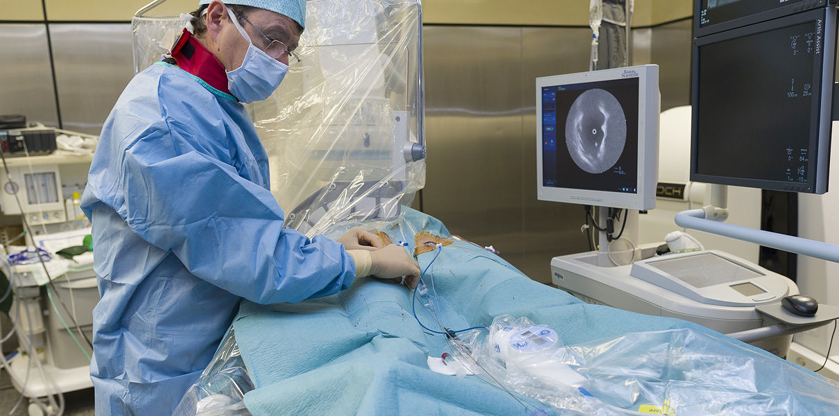 Умная хирургическая игла делает снимки органов во время операции