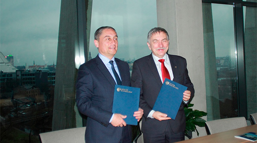 ТашМИ и латвийский университет подписали меморандум