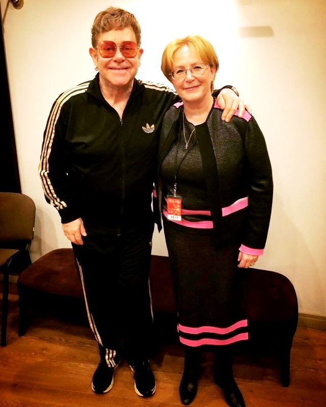 Элтон Джон и Скворцова договорились о совместной борьбе со СПИДом