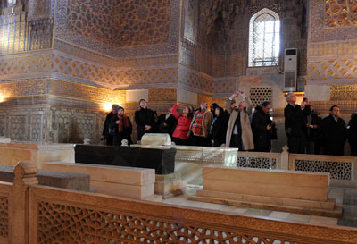 Поездка в Самарканд участников форума