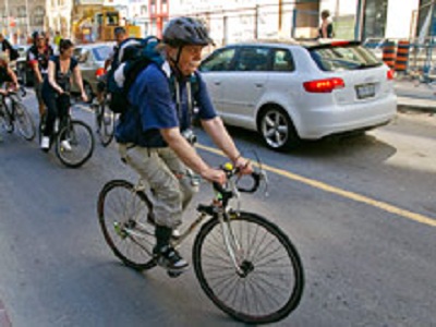 Привычка передвигаться по городу на велосипеде может довести до сердечного приступа